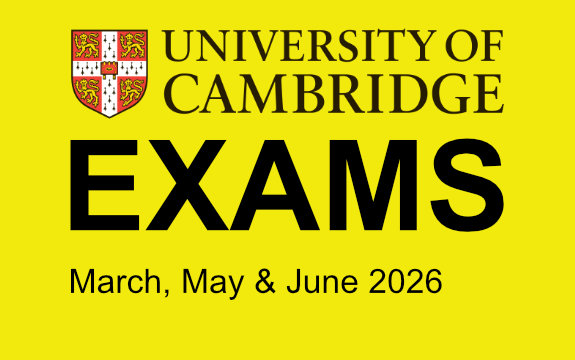 Notification of Exams: March, May and June 2026